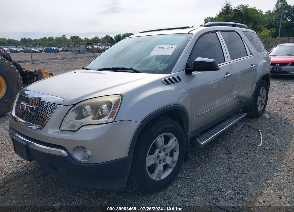 2007 GMC ACADIA SLE-1 VIN: 1GKER13787J124410