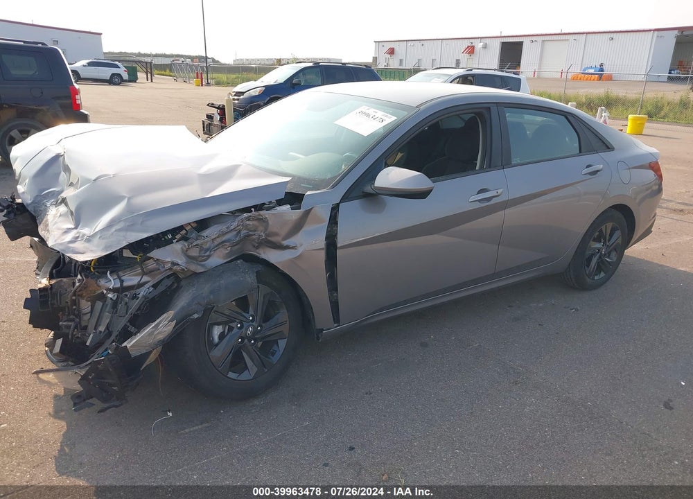2022 HYUNDAI ELANTRA SEL VIN: KMHLS4AG9NU369641