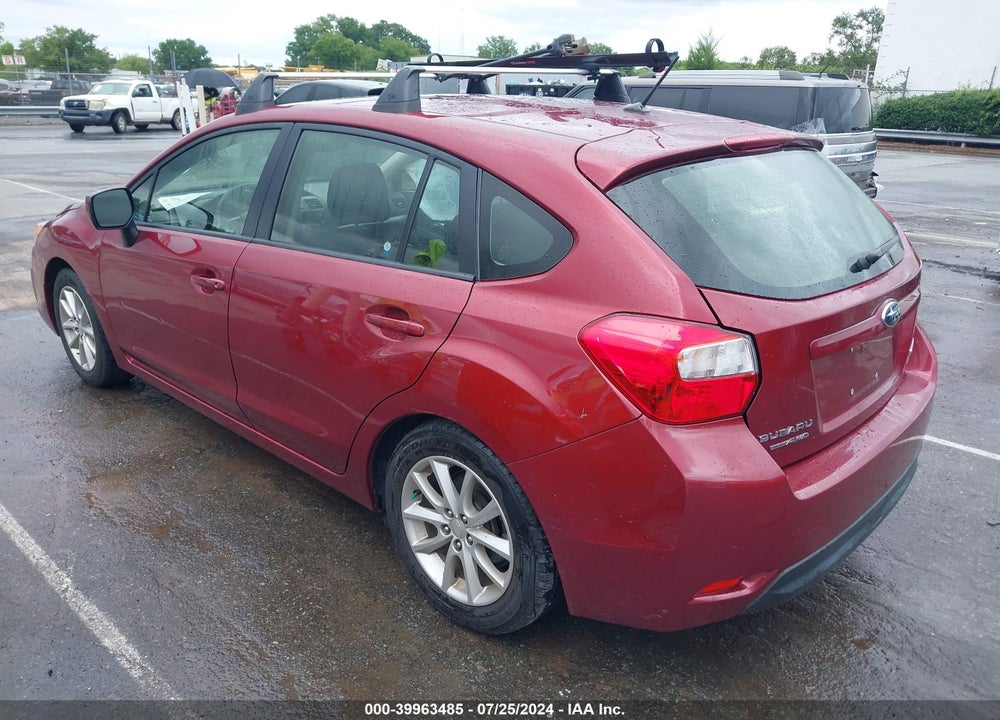 2014 SUBARU IMPREZA 2.0I PREMIUM VIN: JF1GPAC6XE8237268
