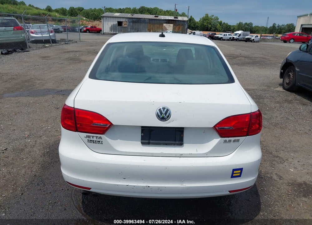 2013 VOLKSWAGEN JETTA 2.5L SE VIN: 3VWDP7AJ5DM361737