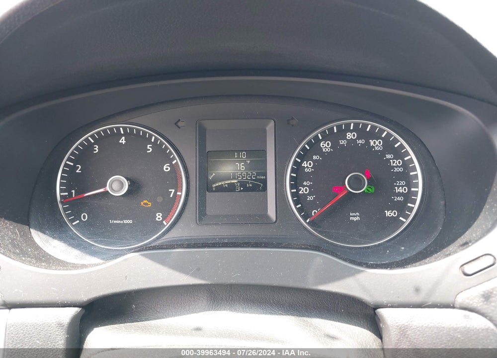 2013 VOLKSWAGEN JETTA 2.5L SE VIN: 3VWDP7AJ5DM361737