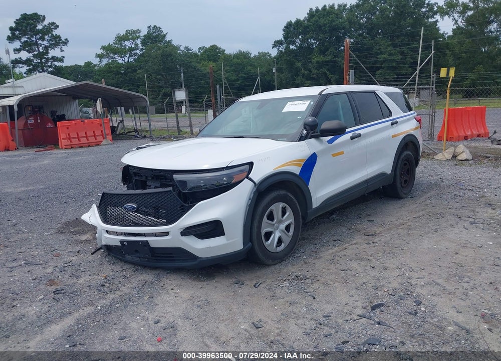 2021 FORD POLICE INTERCEPTOR UTILITY VIN: 1FM5K8AB7MGB53997