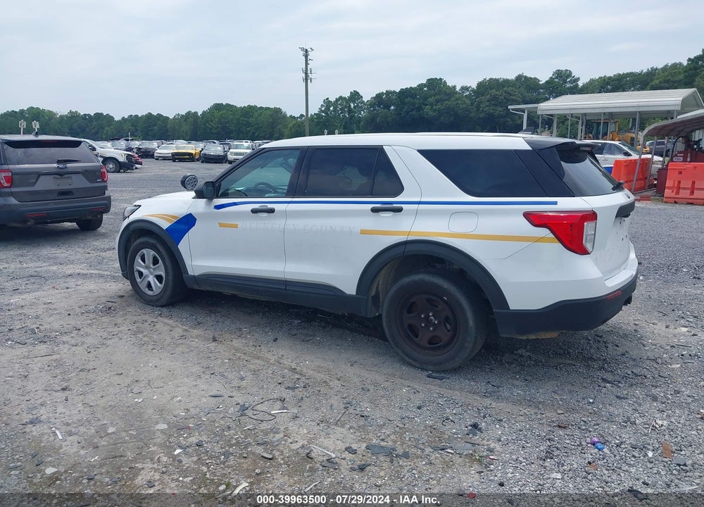 2021 FORD POLICE INTERCEPTOR UTILITY VIN: 1FM5K8AB7MGB53997