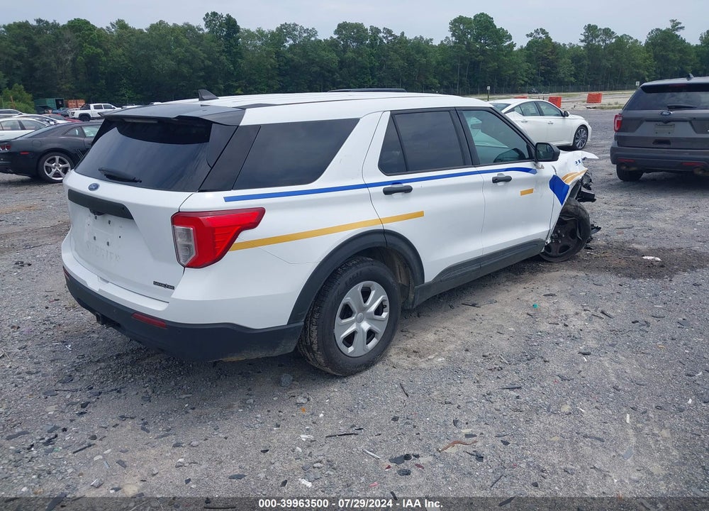 2021 FORD POLICE INTERCEPTOR UTILITY VIN: 1FM5K8AB7MGB53997