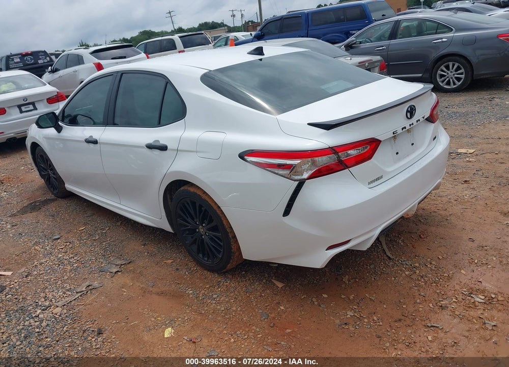 2020 TOYOTA CAMRY SE NIGHTSHADE EDITION VIN: 4T1G11AK7LU396325