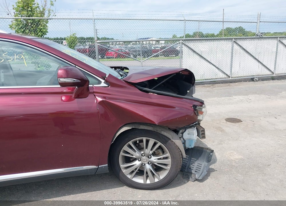 2014 LEXUS RX 450H VIN: JTJBC1BA7E2068459