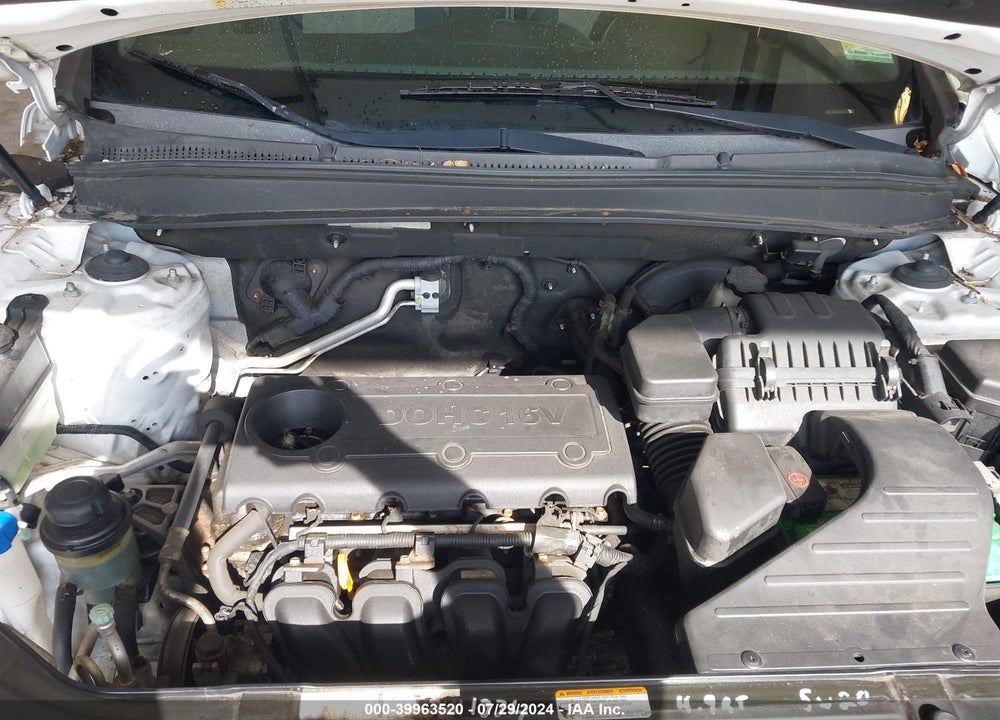 2010 HYUNDAI SANTA FE GLS VIN: 5NMSGDAB0AH369812