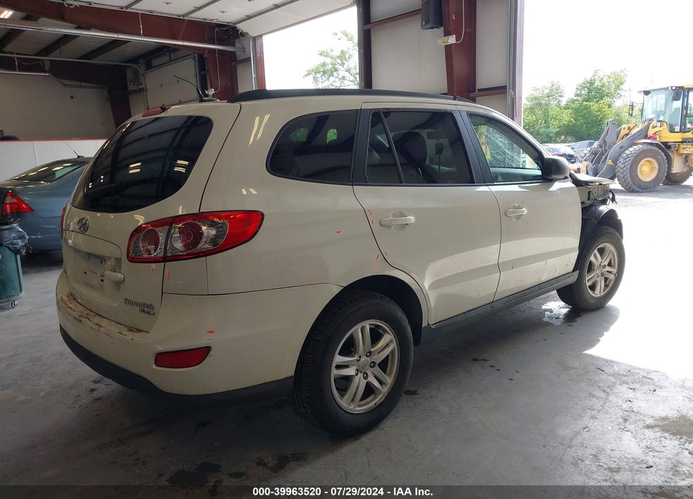 2010 HYUNDAI SANTA FE GLS VIN: 5NMSGDAB0AH369812