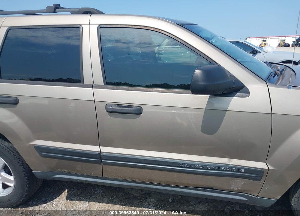 2005 JEEP GRAND CHEROKEE VIN: 1J4GS48K35C566577