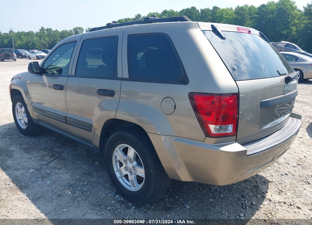 2005 JEEP GRAND CHEROKEE VIN: 1J4GS48K35C566577