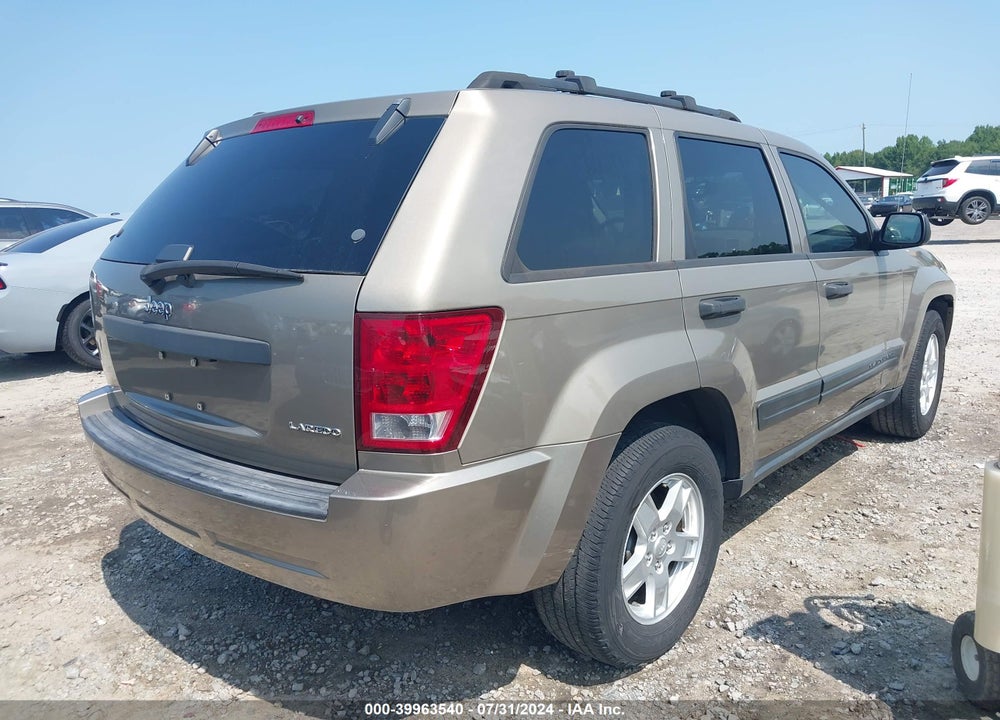 2005 JEEP GRAND CHEROKEE VIN: 1J4GS48K35C566577