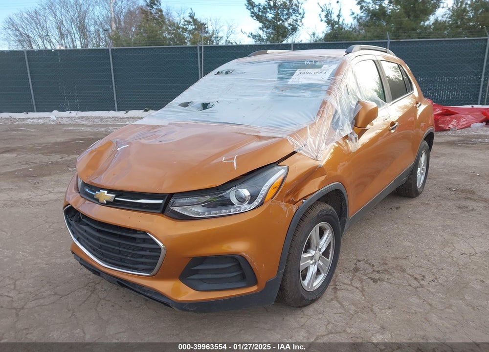2017 CHEVROLET TRAX LT VIN: 3GNCJLSB3HL155254