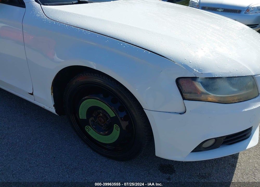 2010 AUDI A4 PREMIUM VIN: WAUBFAFL4AN043272