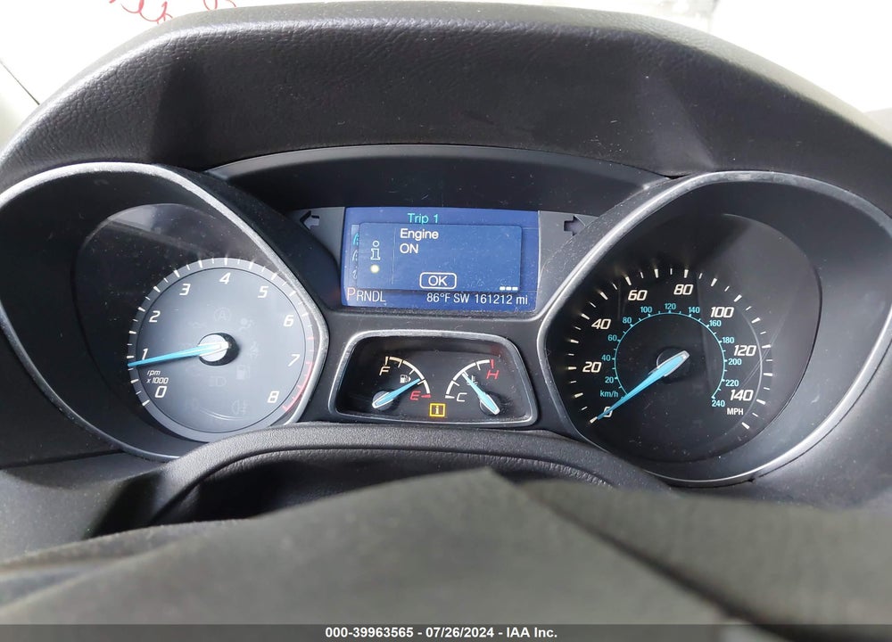 2014 FORD FOCUS SE VIN: 1FADP3K27EL104400