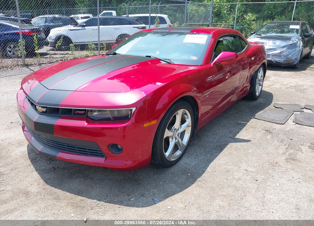 2015 CHEVROLET CAMARO 1LT VIN: 2G1FD1E38F9277266