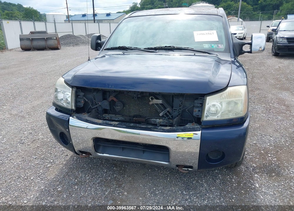 2006 NISSAN TITAN SE VIN: 1N6BA06B36N563227