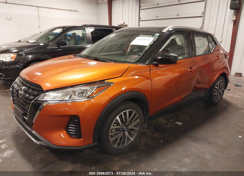 2022 NISSAN KICKS SV XTRONIC CVT VIN: 3N1CP5CV0NL485301