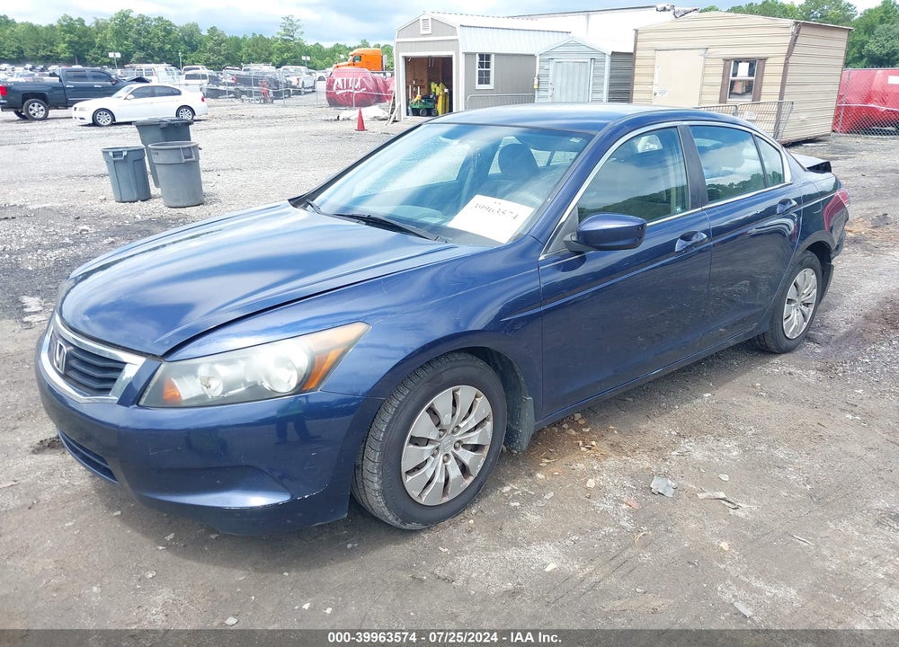 2010 HONDA ACCORD 2.4 LX VIN: 1HGCP2F3XAA130855
