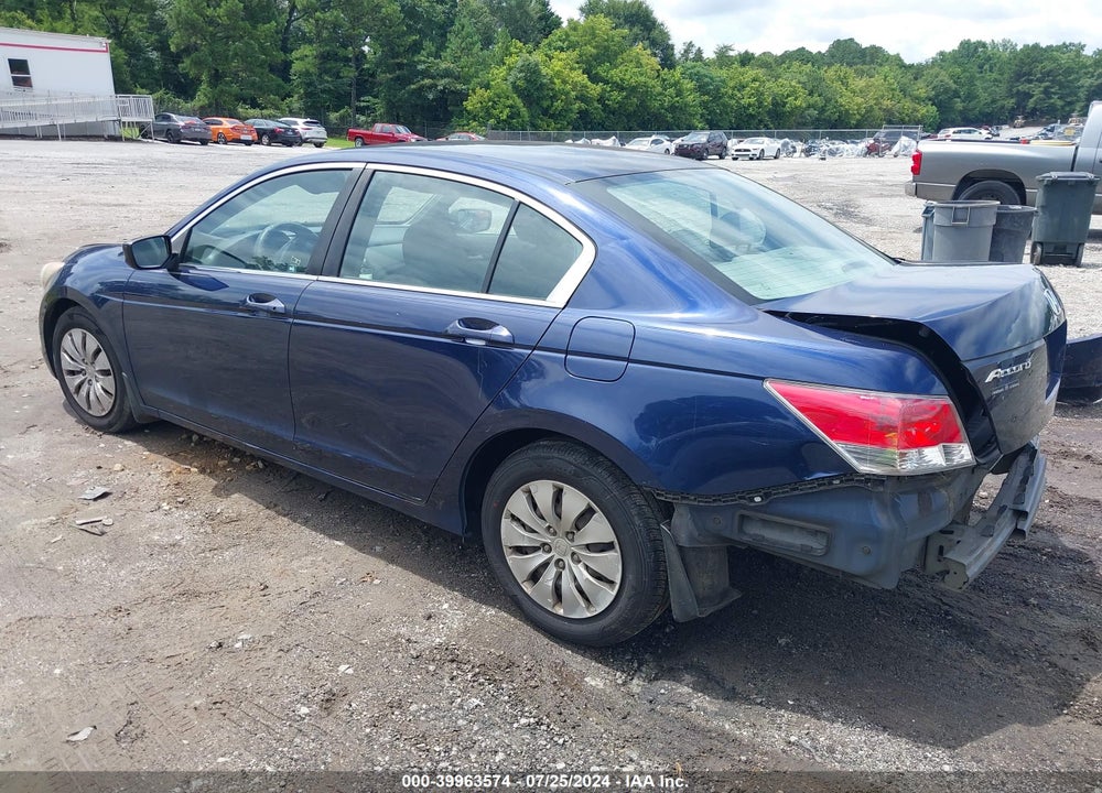 2010 HONDA ACCORD 2.4 LX VIN: 1HGCP2F3XAA130855