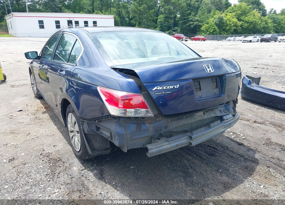 2010 HONDA ACCORD 2.4 LX VIN: 1HGCP2F3XAA130855
