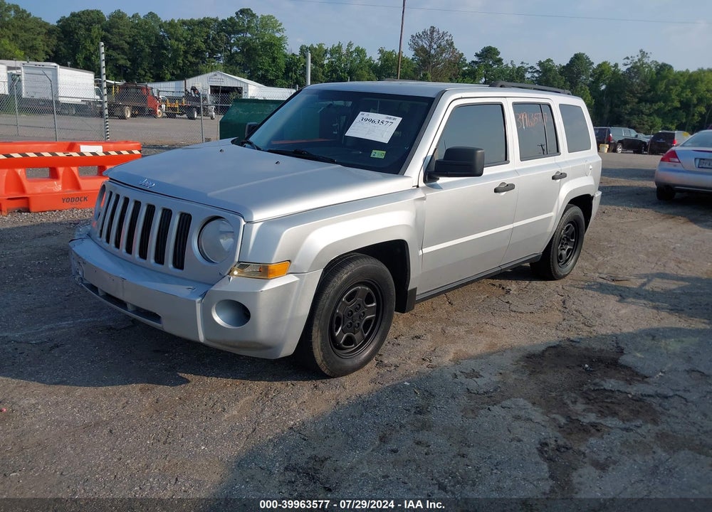 2007 JEEP PATRIOT SPORT VIN: 1J8FF28W37D395266