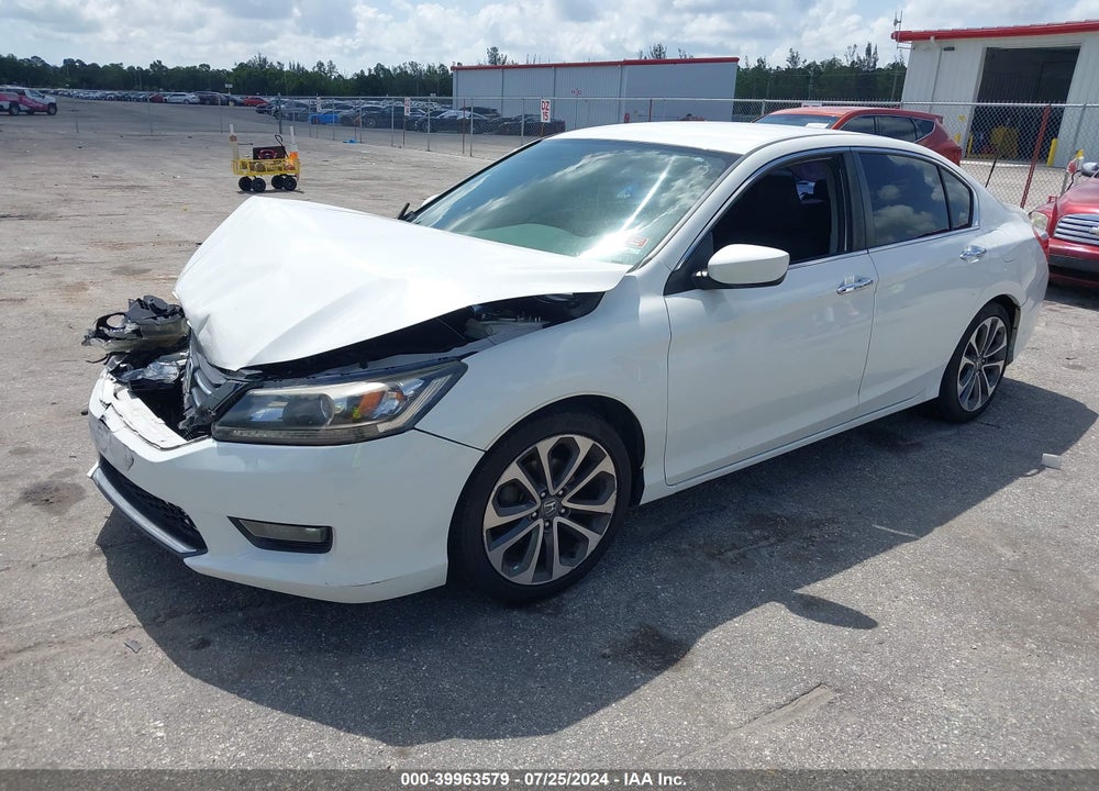 2015 HONDA ACCORD SPORT VIN: 1HGCR2F50FA185530
