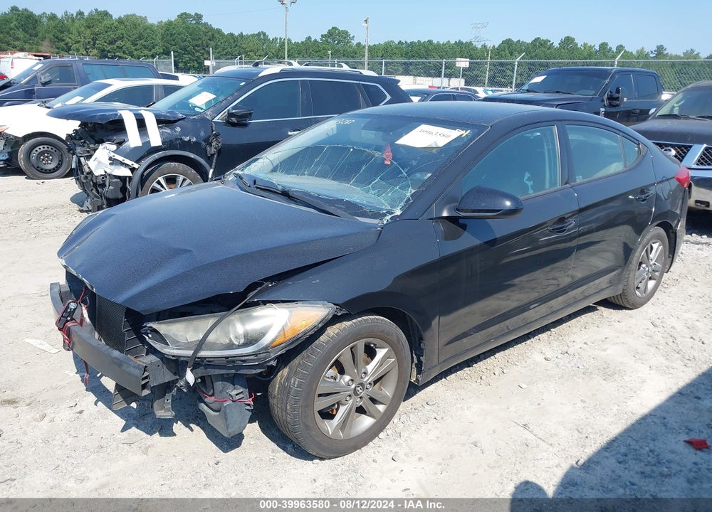 2017 HYUNDAI ELANTRA SE VIN: 5NPD74LF6HH106455