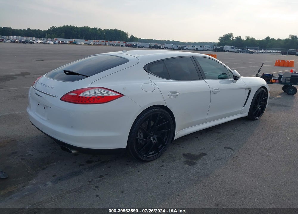 2012 PORSCHE PANAMERA 4 VIN: WP0AA2A79CL017732