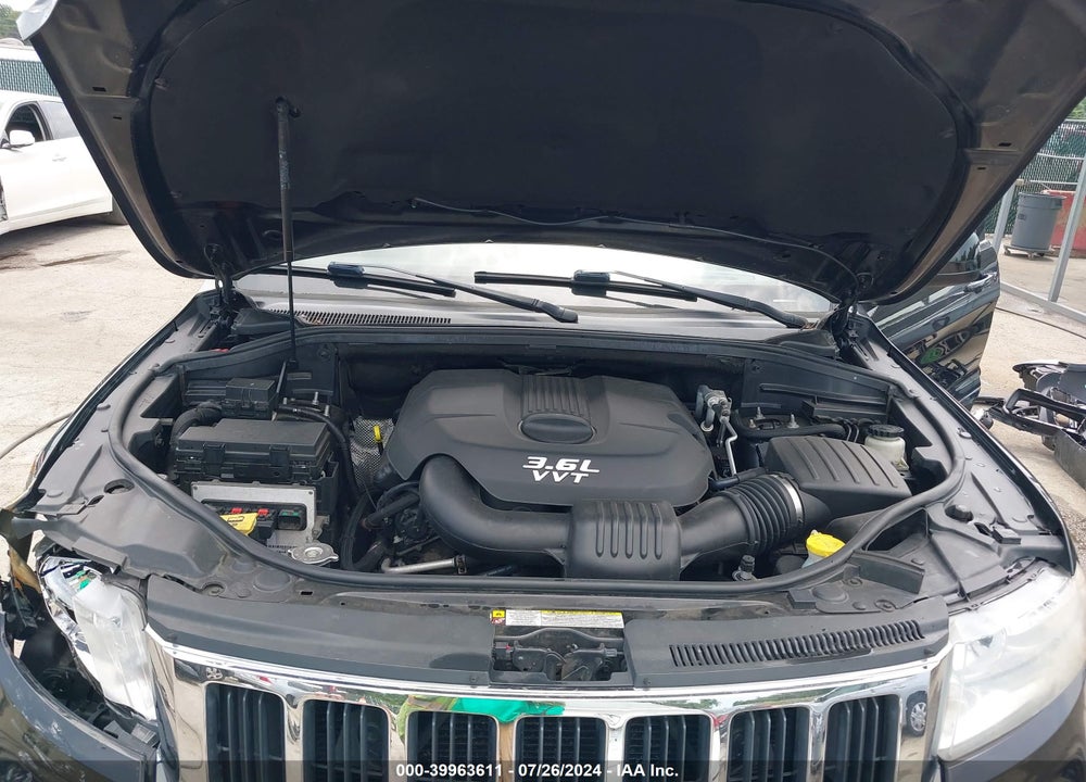 2012 JEEP GRAND CHEROKEE LAREDO VIN: 1C4RJFAG9CC294195