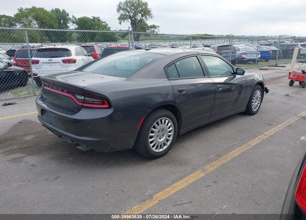 2019 DODGE CHARGER POLICE AWD VIN: 2C3CDXKT0KH622750