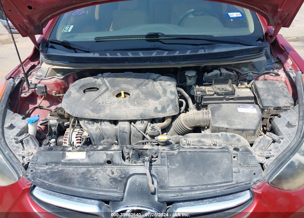 2011 HYUNDAI ELANTRA LIMITED (ULSAN PLANT) VIN: KMHDH4AE0BU148572
