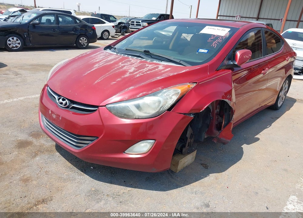 2011 HYUNDAI ELANTRA LIMITED (ULSAN PLANT) VIN: KMHDH4AE0BU148572