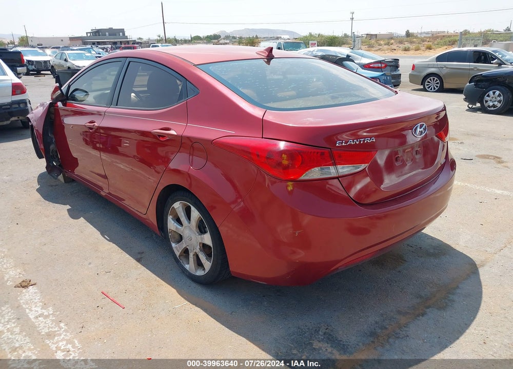 2011 HYUNDAI ELANTRA LIMITED (ULSAN PLANT) VIN: KMHDH4AE0BU148572