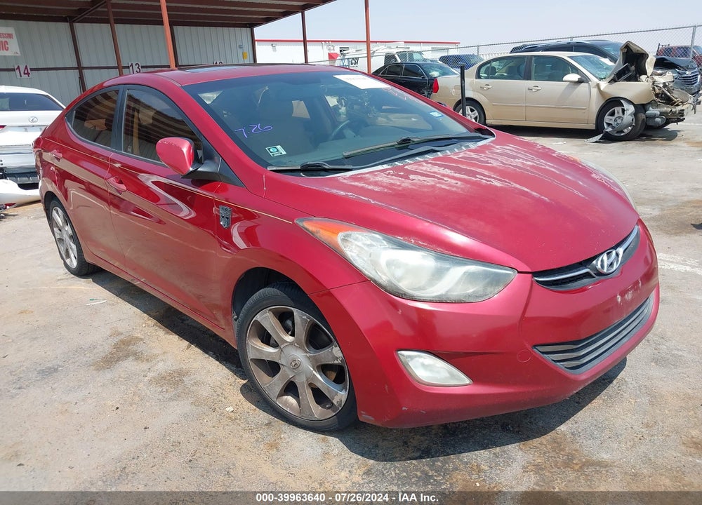 2011 HYUNDAI ELANTRA LIMITED (ULSAN PLANT) VIN: KMHDH4AE0BU148572