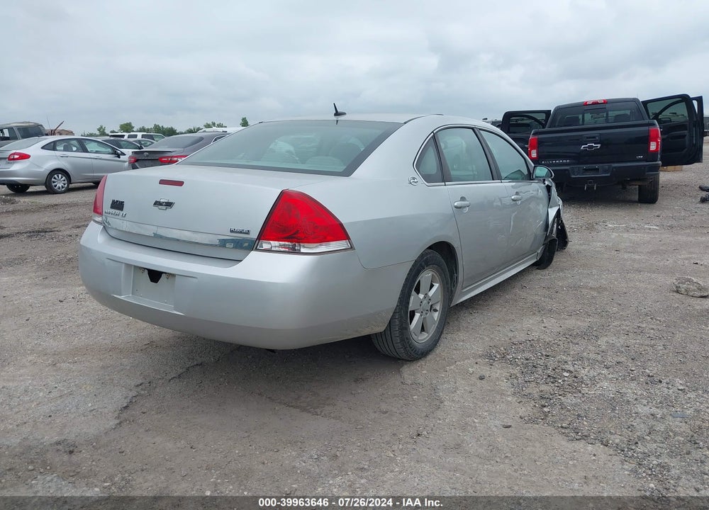 2009 CHEVROLET IMPALA LT VIN: 2G1WT57K091143708