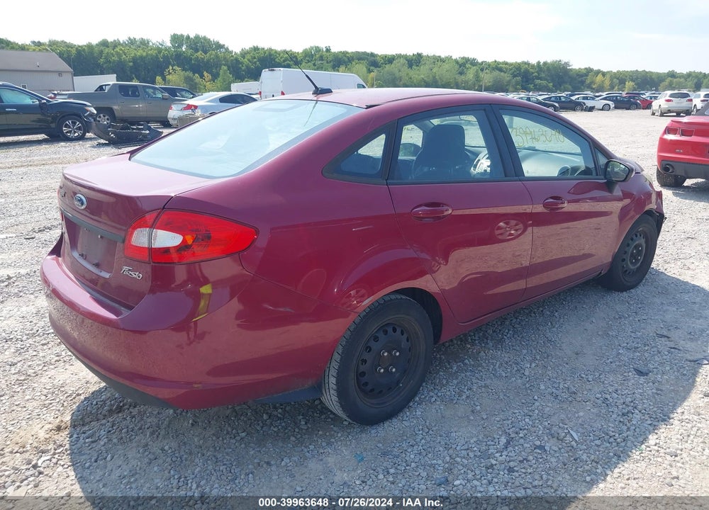 2011 FORD FIESTA SE VIN: 3FADP4BJ4BM118956
