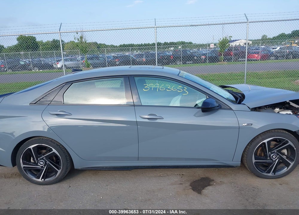 2022 HYUNDAI ELANTRA N LINE VIN: KMHLR4AF2NU329646