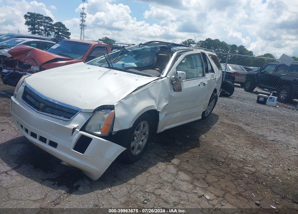 2008 CADILLAC SRX V6 VIN: 1GYEE637980150231