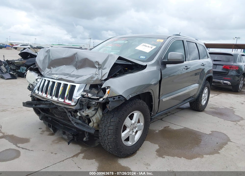 2012 JEEP GRAND CHEROKEE LAREDO VIN: 1C4RJFAG5CC250808