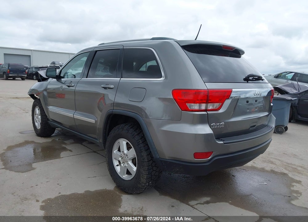 2012 JEEP GRAND CHEROKEE LAREDO VIN: 1C4RJFAG5CC250808