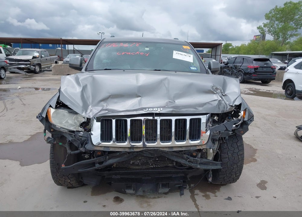 2012 JEEP GRAND CHEROKEE LAREDO VIN: 1C4RJFAG5CC250808