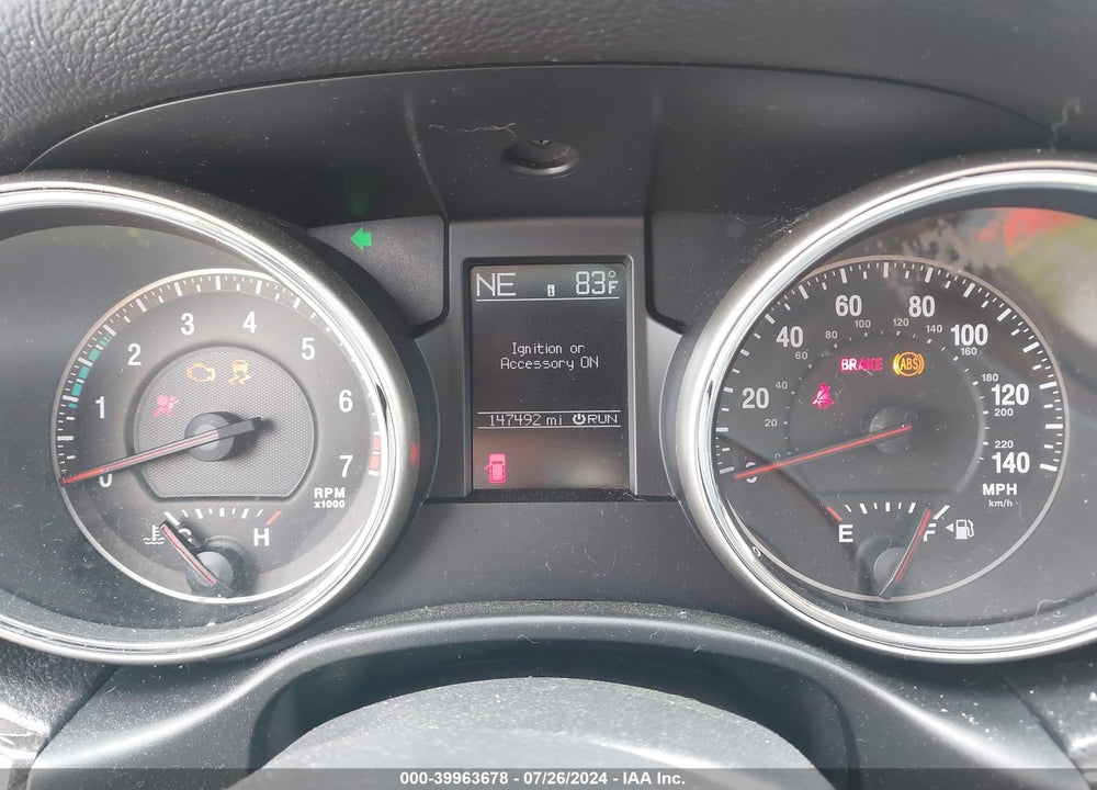 2012 JEEP GRAND CHEROKEE LAREDO VIN: 1C4RJFAG5CC250808
