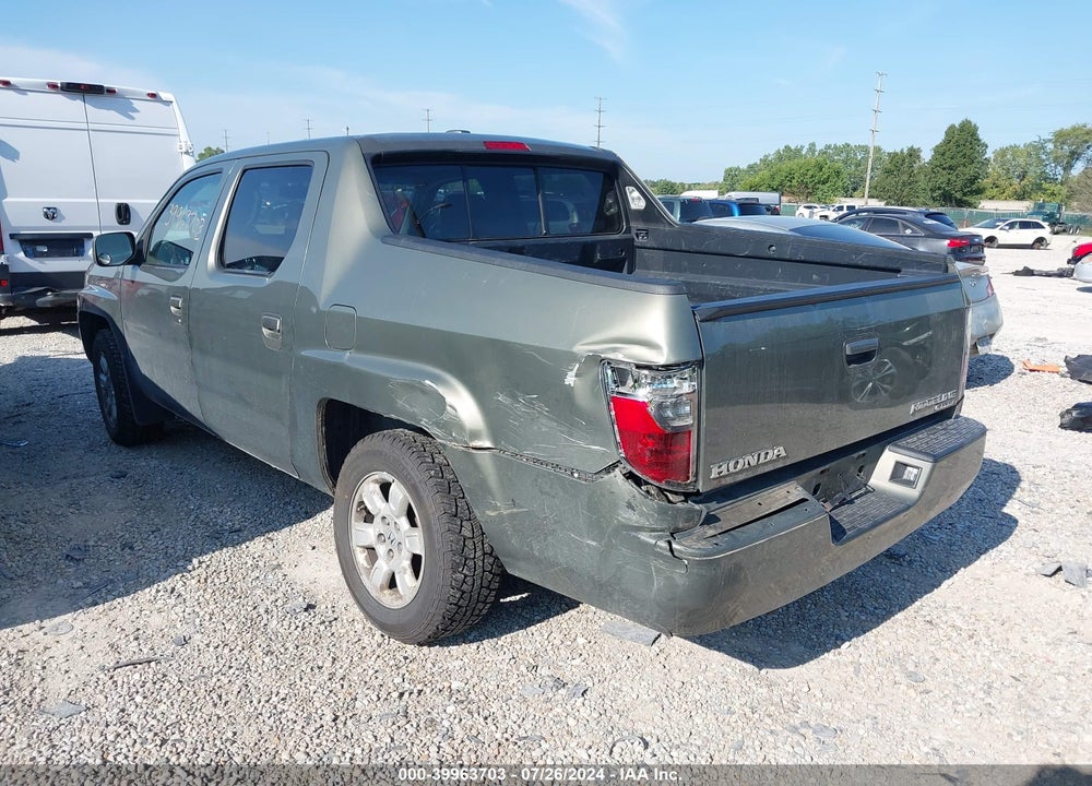 2007 HONDA RIDGELINE RTL VIN: 2HJYK16567H531131