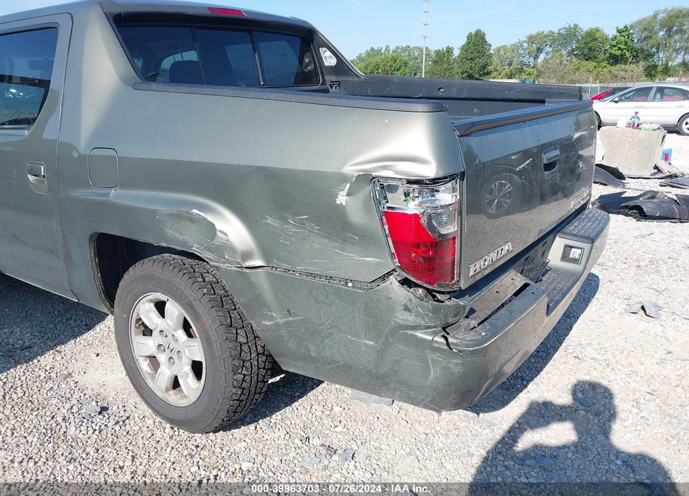 2007 HONDA RIDGELINE RTL VIN: 2HJYK16567H531131