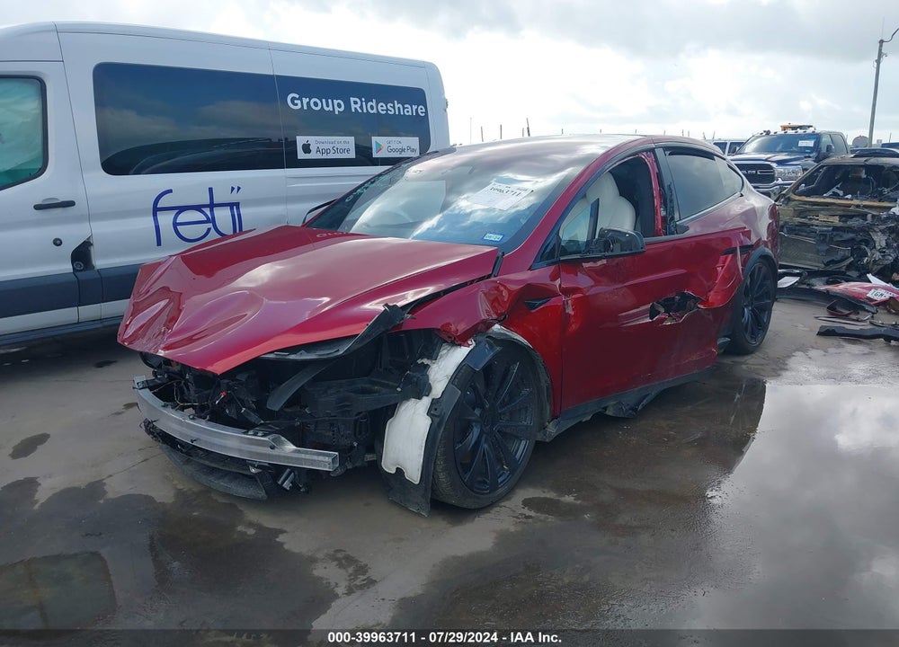 2023 TESLA MODEL X VIN: 7SAXCBE52PF404664