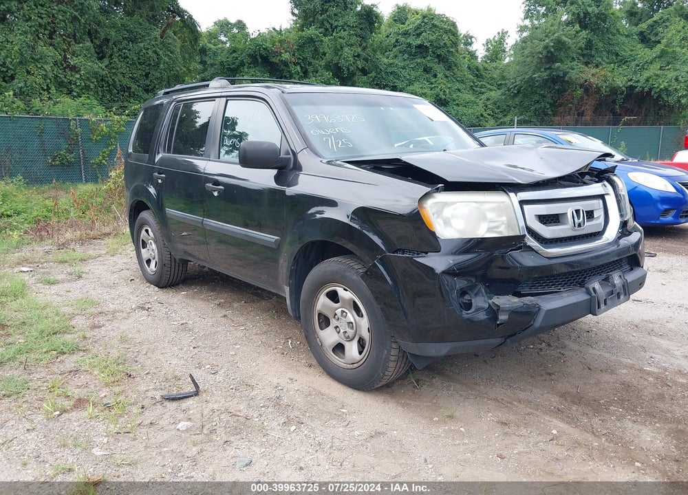 2010 HONDA PILOT LX VIN: 5FNYF3H21AB005946