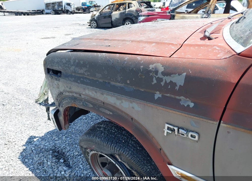 1986 FORD F150 VIN: 2FTEF14N6GCA19283