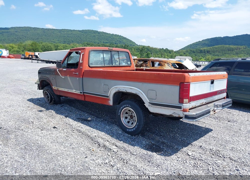 1986 FORD F150 VIN: 2FTEF14N6GCA19283