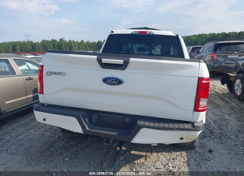 2016 FORD F-150 XLT VIN: 1FTEW1EF6GKD91256