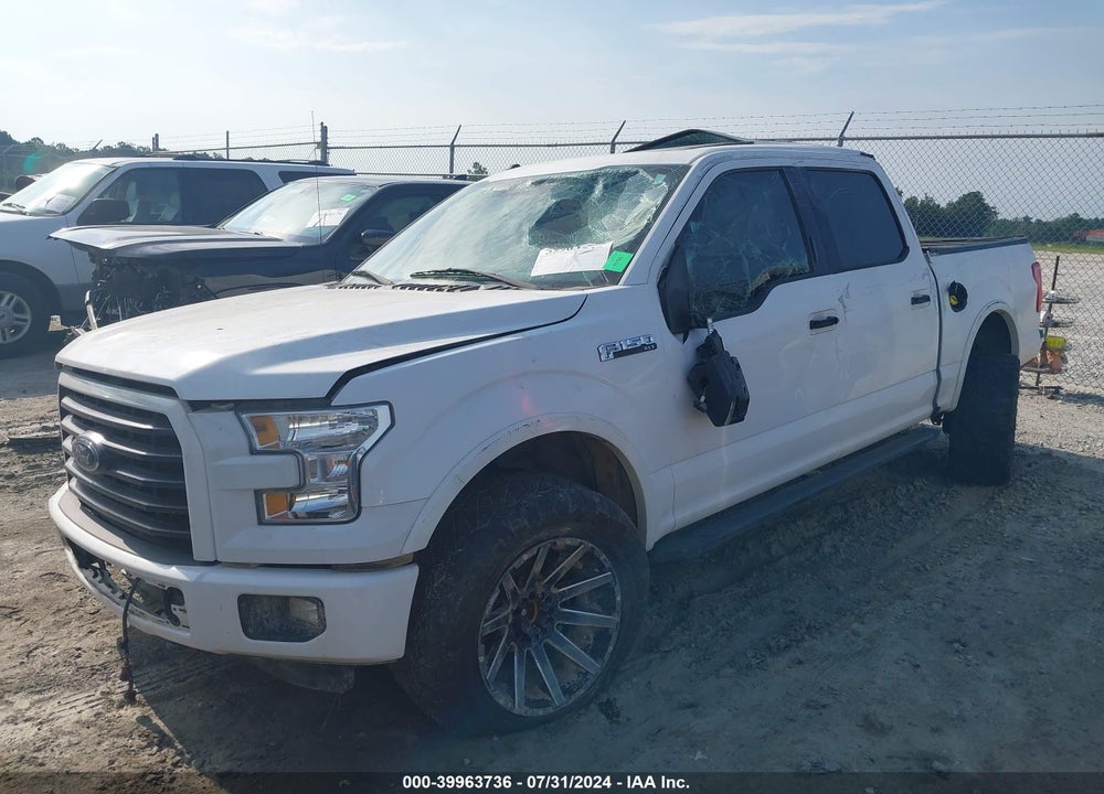 2016 FORD F-150 XLT VIN: 1FTEW1EF6GKD91256